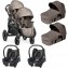 Trio Gemellare Baby Jogger City Select Black Frame Sand