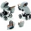 Trio Pali Magnifico Cool Gray Telaio Bianco