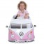 Auto Elettrica Rollplay Volkswagen Bus T2 12v Radiocomandato Rosa