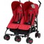 Passeggino Gemellare Peg Perego Pliko Mini Twin Geo Red